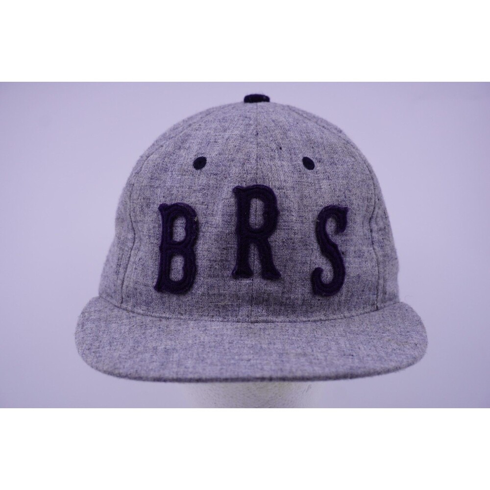 Nike Blue Ribbon Sports Ebbets Field Flannels Cap Gray Adjustable Strap Hat USA